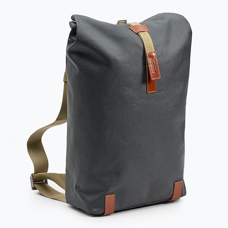 Рюкзак міський Brooks England Pickwick Cotton Canvas 26 л grey/honey 2