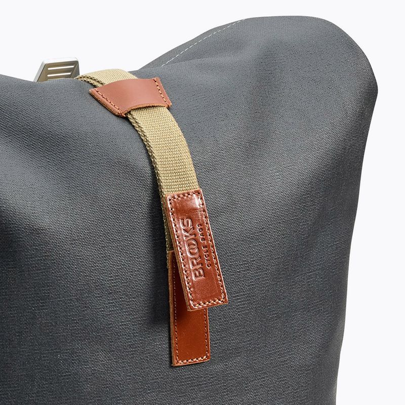 Рюкзак міський Brooks England Pickwick Cotton Canvas 26 л grey/honey 8