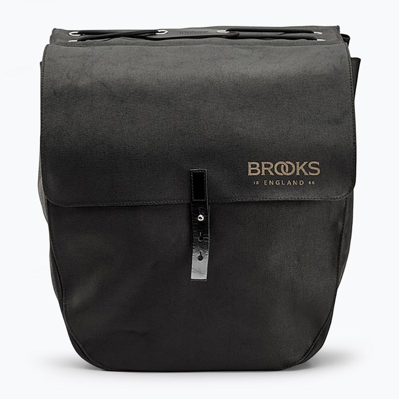 Сумка велосипедна Brooks England Brick Lane Panniers 30 л black 3