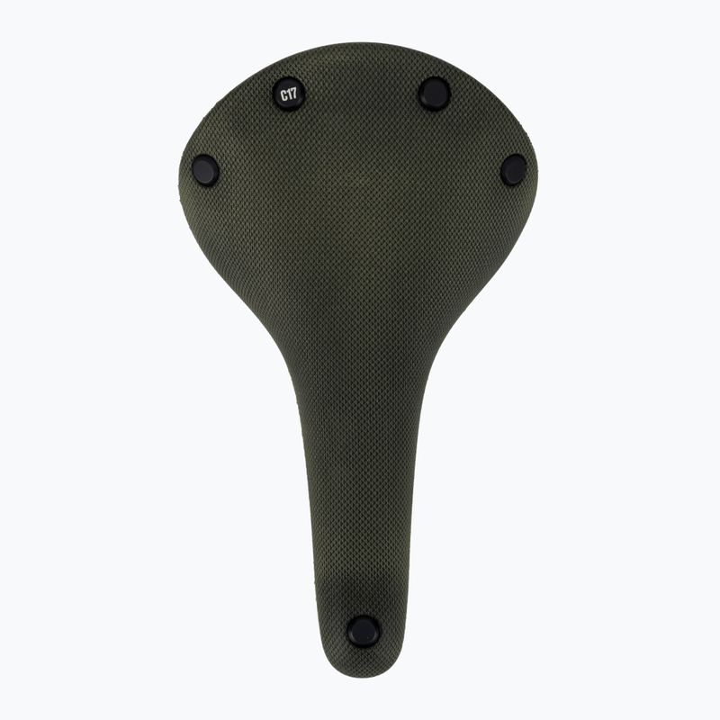Сідло велосипедне Brooks England C17 mud green 3