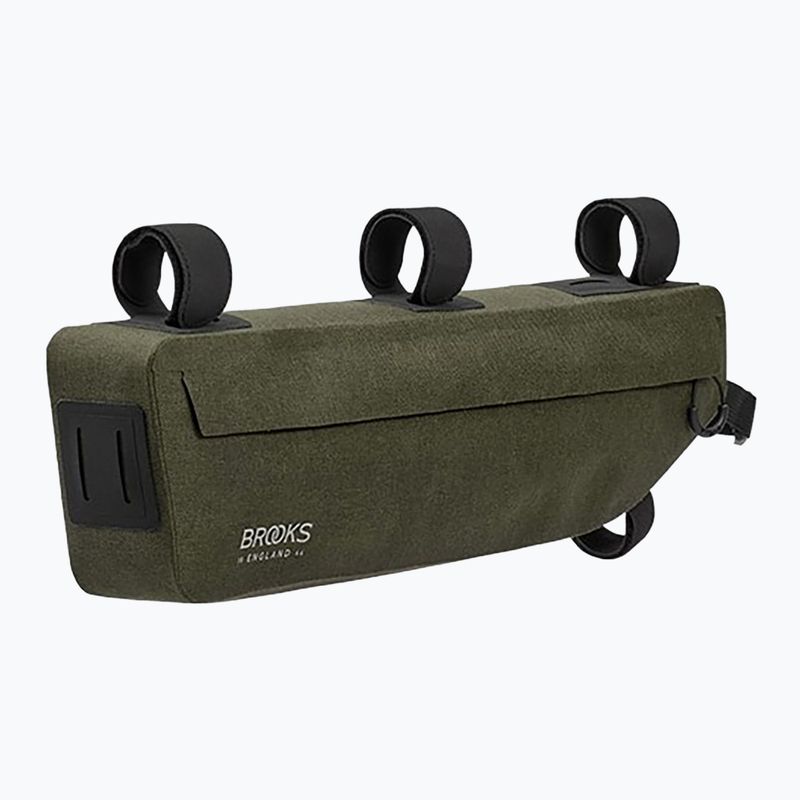 Сумка велосипедна на раму Brooks England Scape 3 л mud green 2