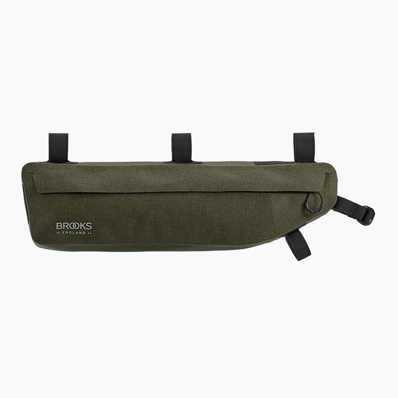 Сумка велосипедна на раму Brooks England Scape 3 л mud green 3