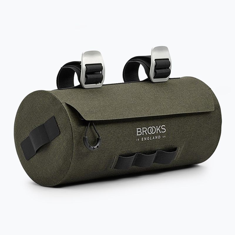 Сумка велосипедна на кермо Brooks England Scape Pouch 3 л mud green 2