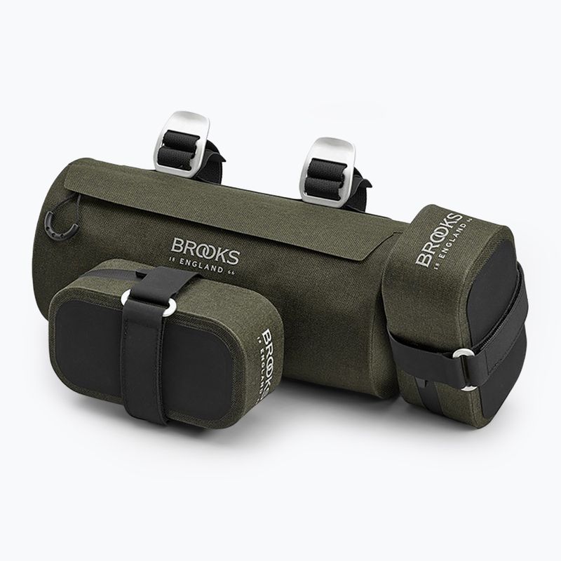 Сумка велосипедна на кермо Brooks England Scape Pouch 3 л mud green 5