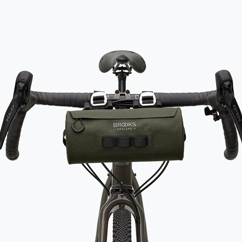 Сумка велосипедна на кермо Brooks England Scape Pouch 3 л mud green 6