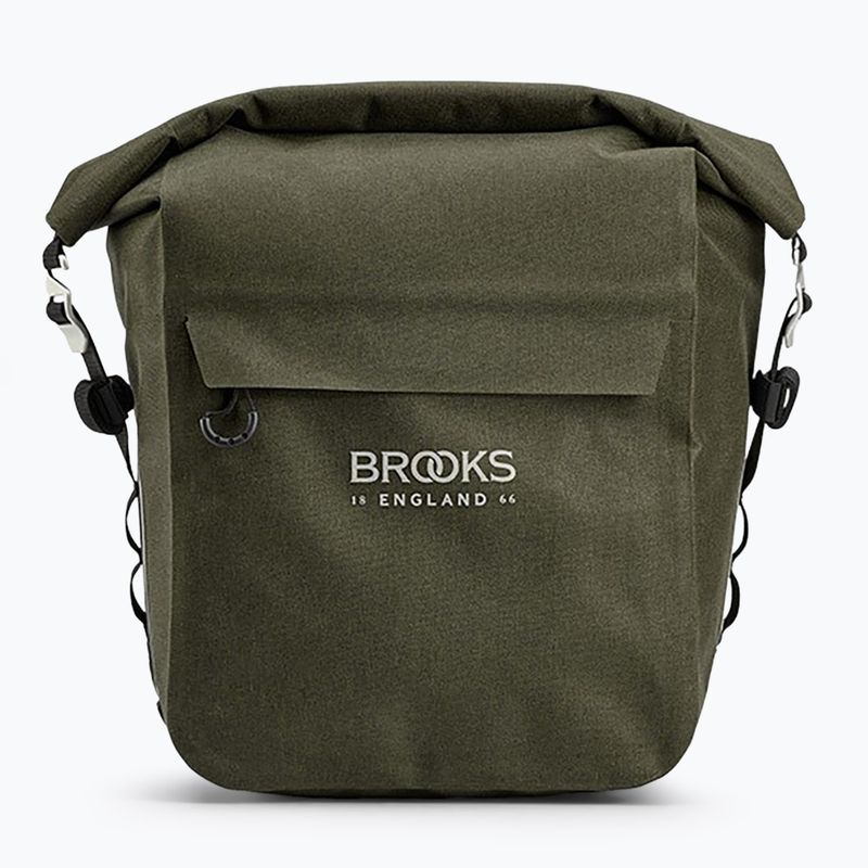 Сумка велосипедна Brooks England Scape Pannier Small 10-13 л mud green 2