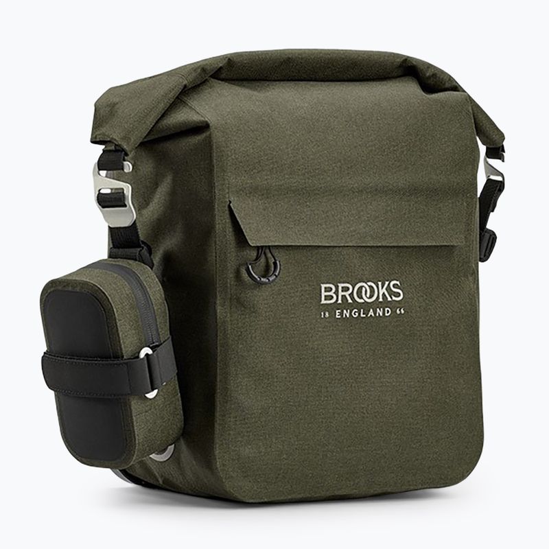 Сумка велосипедна Brooks England Scape Pannier Small 10-13 л mud green 5