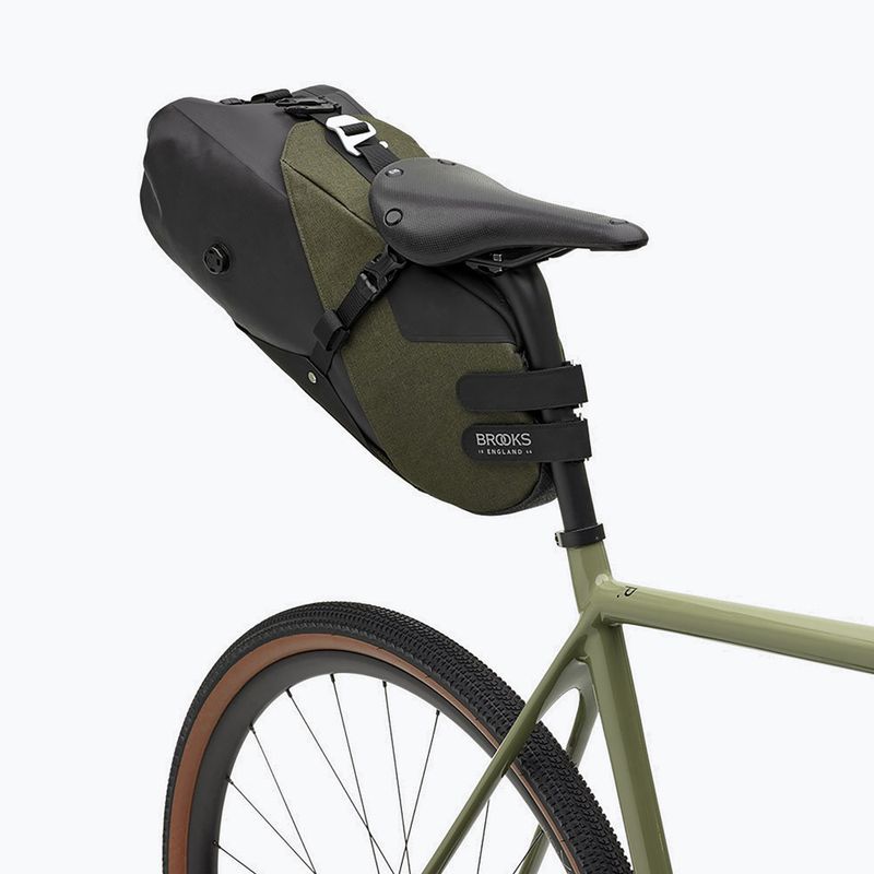 Сумка велосипедна під сідло Brooks England Scape Seat Bag 8 л mud green 7