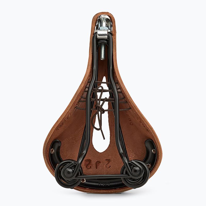 Сідло велосипедне Brooks England Flyer Carved brown 2