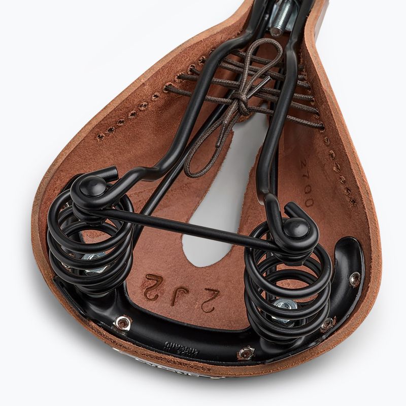 Сідло велосипедне Brooks England Flyer Carved brown 7