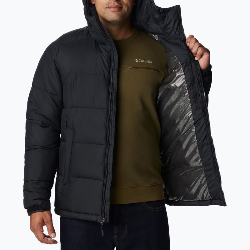Пуховик чоловічий Columbia Pike Lake Hooded black 4