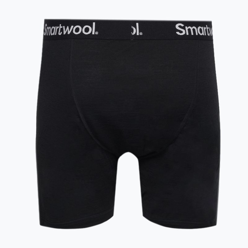Термобоксери чоловічі Smartwool Merino 150 Boxer Brief Boxed чорні SW014011001 2