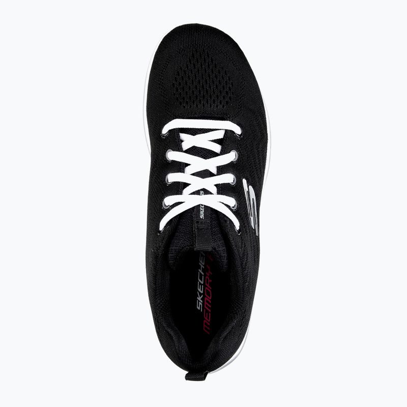 Кросівки жіночі SKECHERS Graceful Get Connected black/white 10