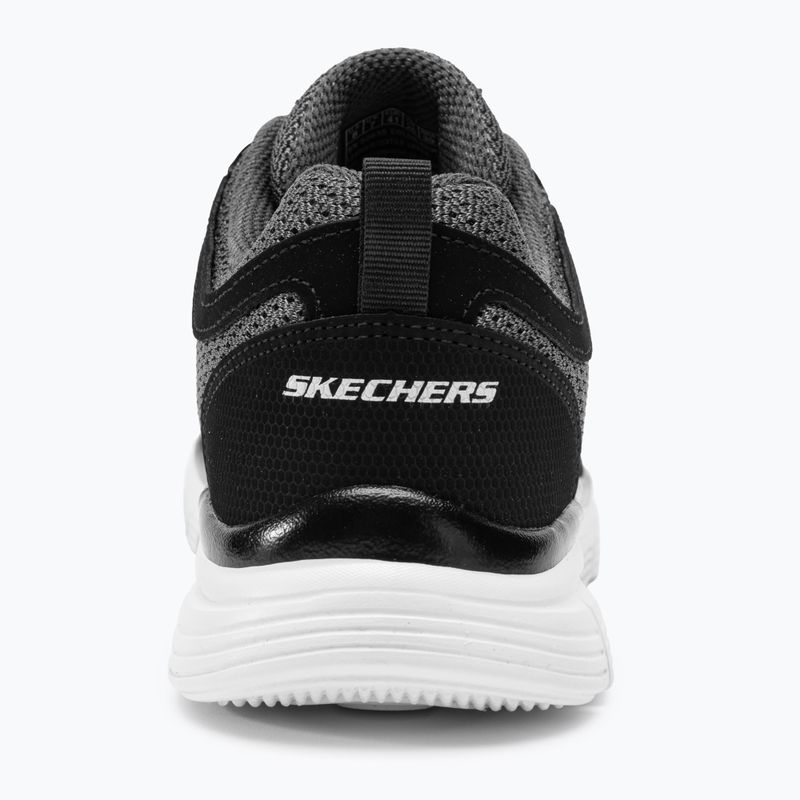 Кросівки чоловічі SKECHERS Burns Agoura black/white 6