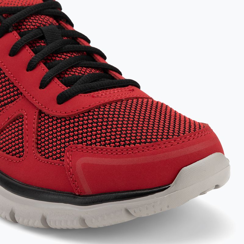 Чоловічі кросівки SKECHERS Track Bucolo червоно-чорні 7