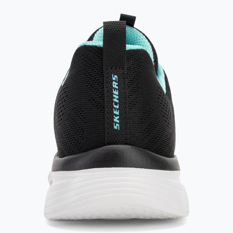 Жіночі тренувальні кросівки SKECHERS Graceful Get Connected чорні/бірюзові 6