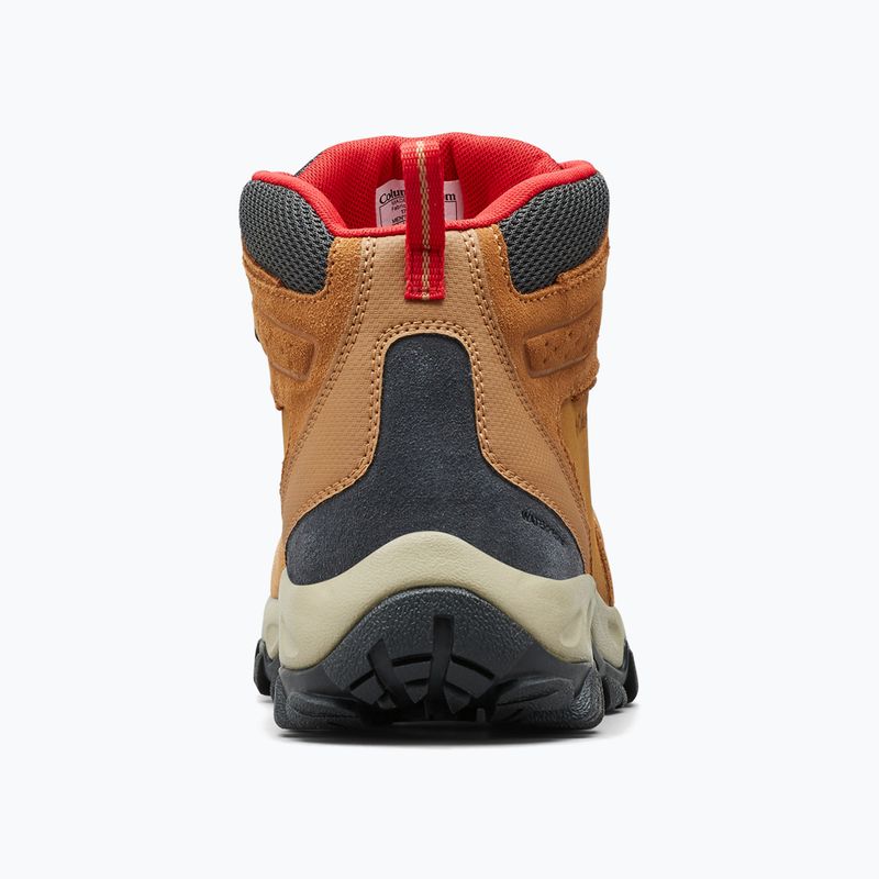 Взуття трекінгове чоловіче Columbia Newton Ridge Plus II Suede WP elk/mountain red 13