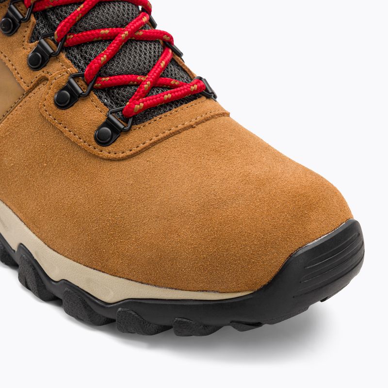 Взуття трекінгове чоловіче Columbia Newton Ridge Plus II Suede WP elk/mountain red 7