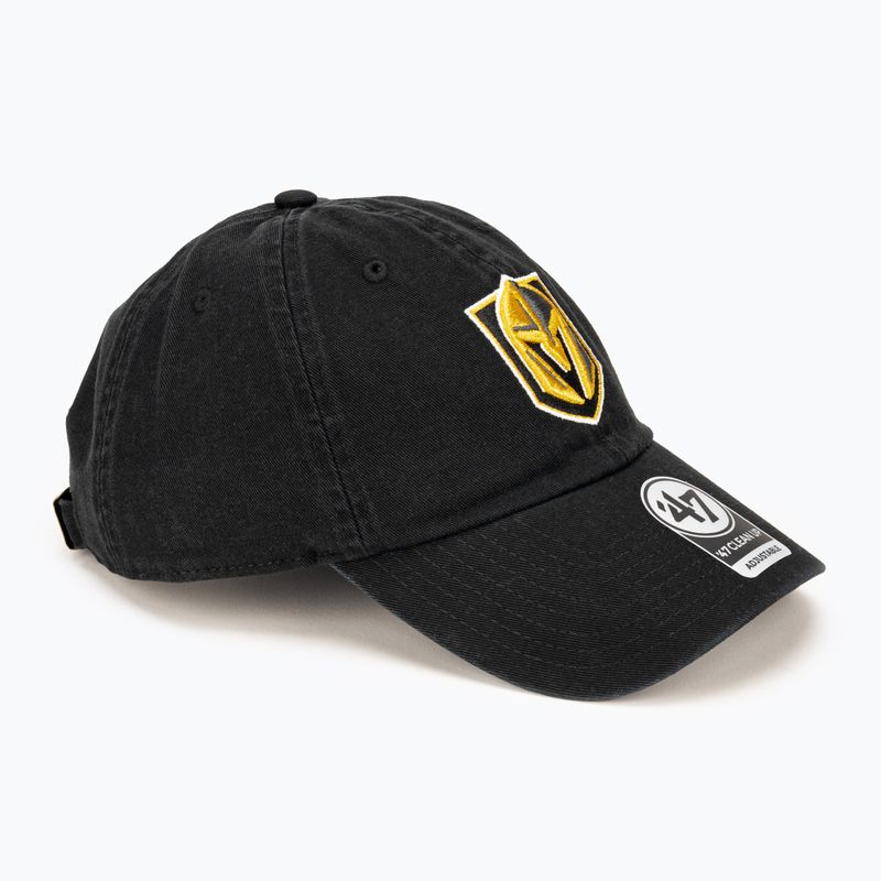 47 Бейсболка бренду NHL Vegas Golden Knights CLEAN UP чорна
