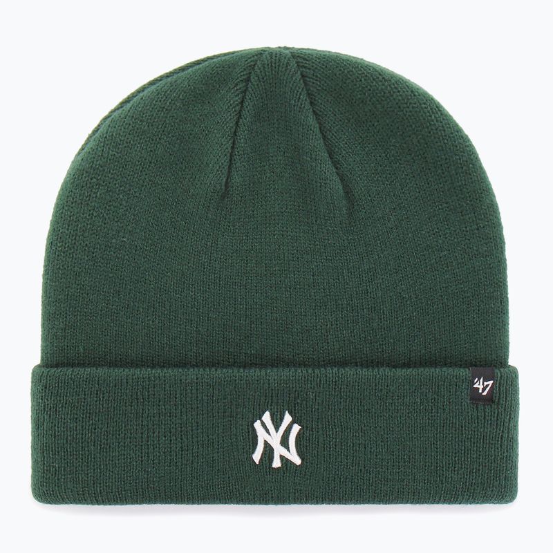 Шапка зимова 47 Brand MLB New York Yankees Centerfield dark green