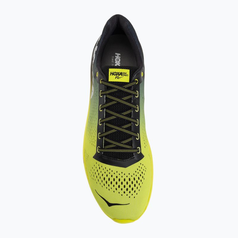 Кросівки для бігу чоловічі HOKA Cavu sulphur spring/anthracite 5