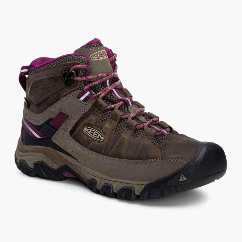 Черевики для трекінгу жіночі KEEN Targhee III Mid сірі 1023040