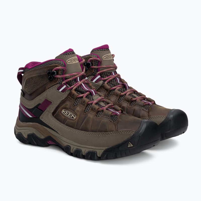 Черевики для трекінгу жіночі KEEN Targhee III Mid сірі 1023040 4