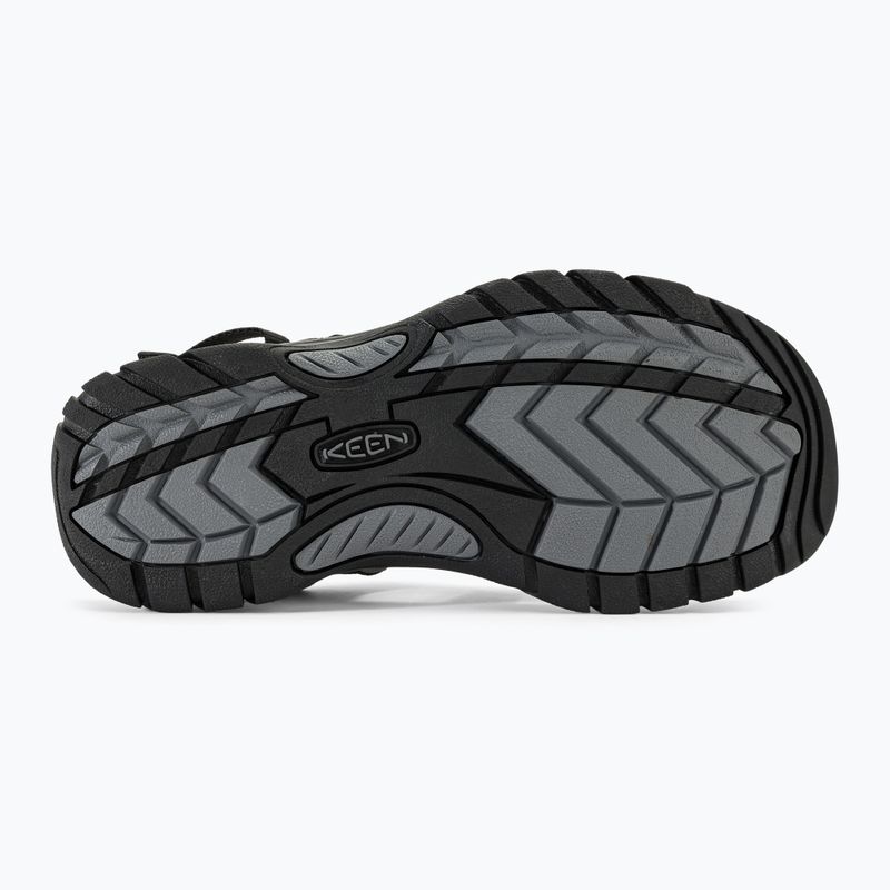 Сандалі трекінгові чоловічі KEEN Rapids H2 black/steel grey 5