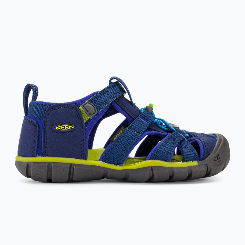 Сандалі дитячі KEEN Seacamp II CNX blue depths/chartreuse 2