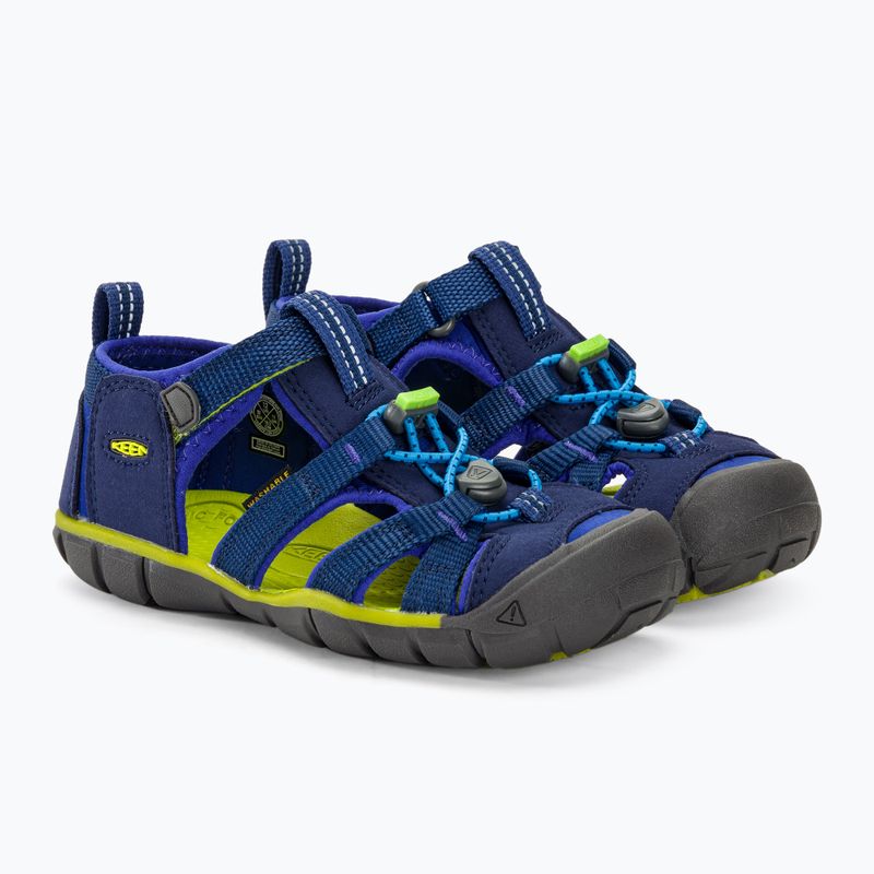 Сандалі дитячі KEEN Seacamp II CNX blue depths/chartreuse 4