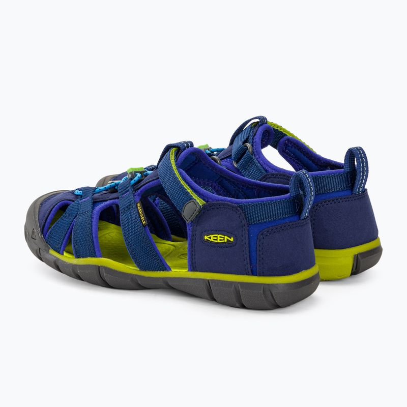 Сандалі дитячі KEEN Seacamp II CNX blue depths/chartreuse 3