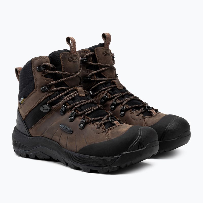 Черевики для трекінгу чоловічі KEEN Revel IV Mid Polar коричневі 1024136 4