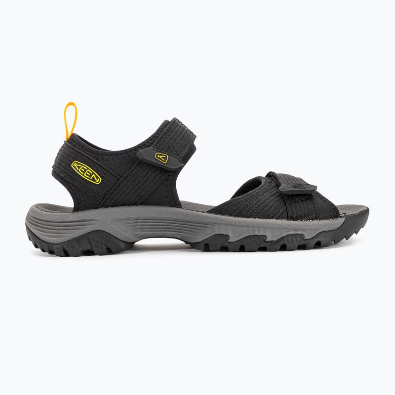 Сандалі трекінгові чоловічі Keen Targhee III Open Toe H2 чорні 1024865 2