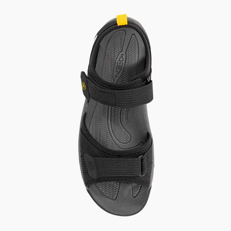 Сандалі трекінгові чоловічі Keen Targhee III Open Toe H2 чорні 1024865 6