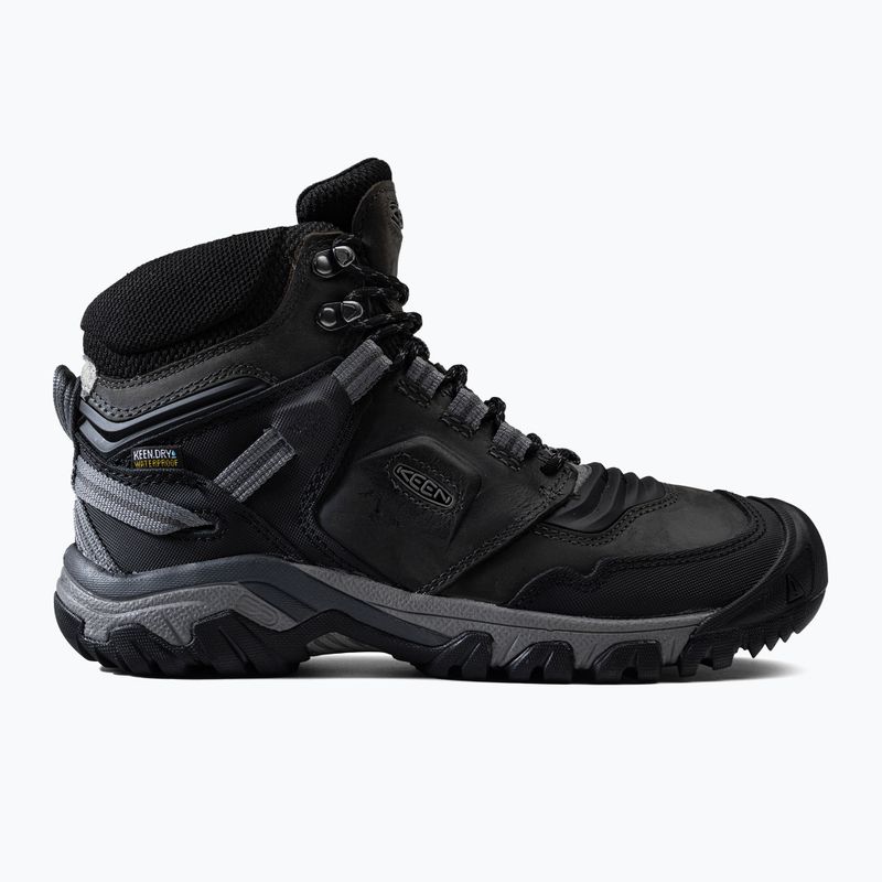 Черевики для трекінгу чоловічі KEEN Ridge Flex Mid сірі 1024911 2