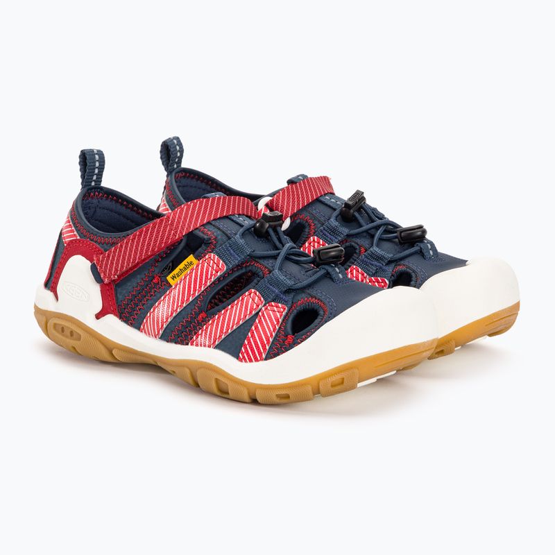 Сандалі трекінгові дитячі KEEN Knotch Creek navy/stripes 4