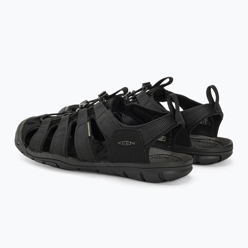 Сандалі трекінгові чоловічі KEEN Clearwater CNX triple black 3