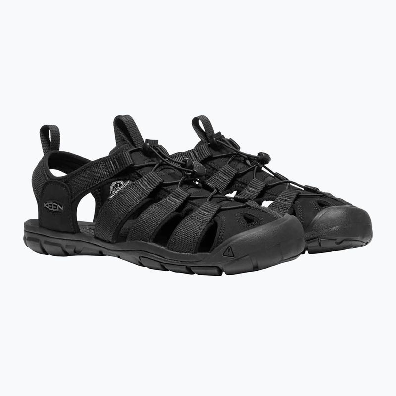 Сандалі трекінгові чоловічі KEEN Clearwater CNX triple black 8