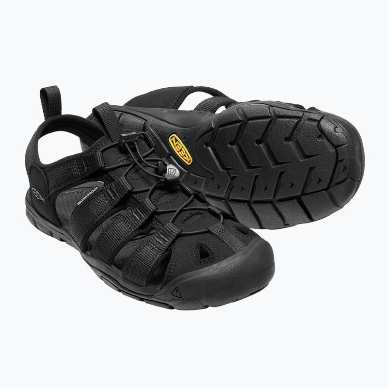 Сандалі трекінгові чоловічі KEEN Clearwater CNX triple black 13