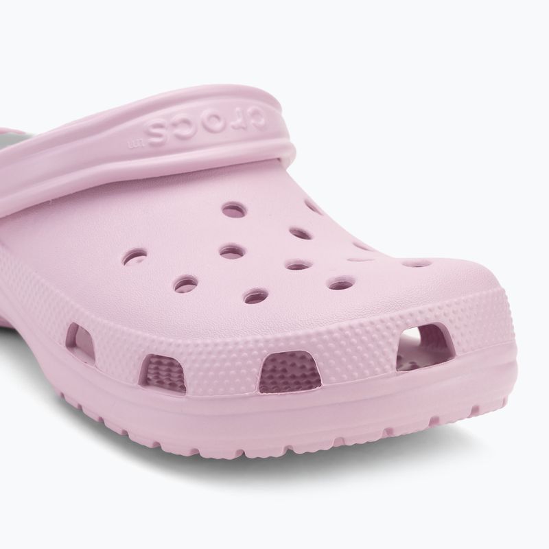 Шльопанці Crocs Classic ballerina pink 8