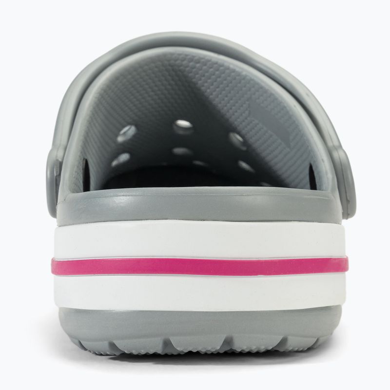 Шльопанці Crocs Bayaband Clog light grey/candy pink 7