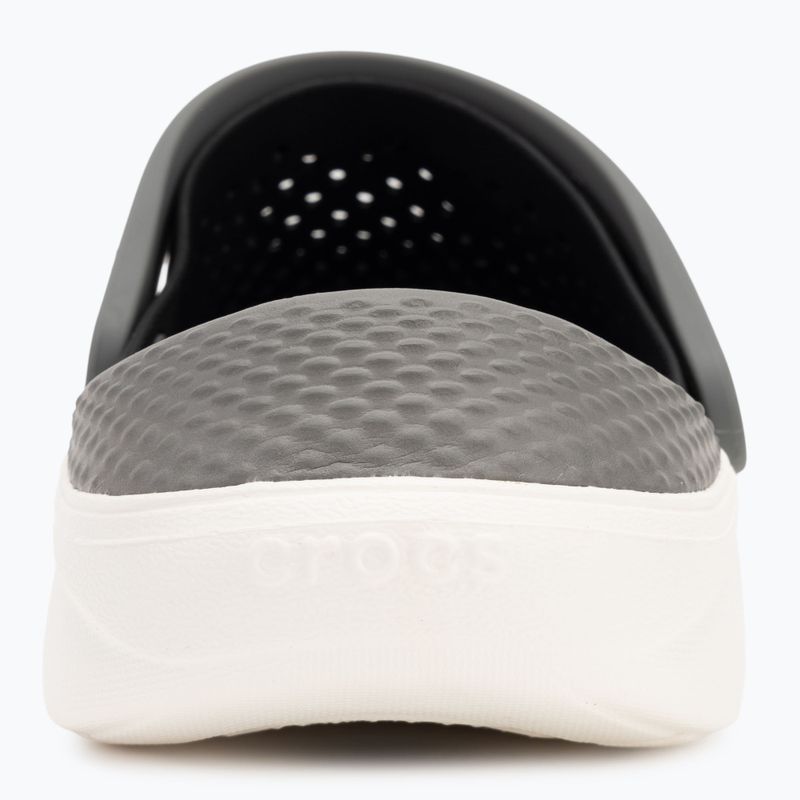 Шльопанці Crocs LiteRide Clog black/smoke 7