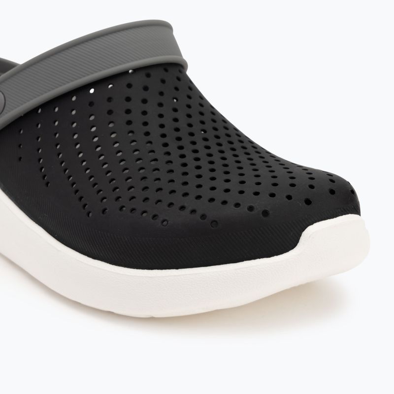 Шльопанці Crocs LiteRide Clog black/smoke 8