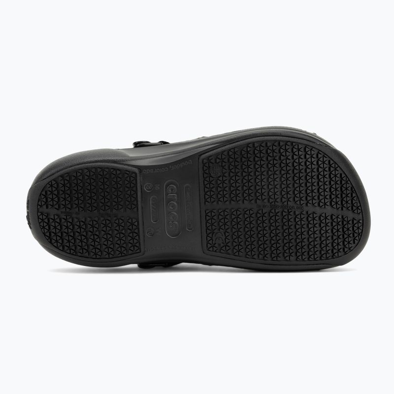Шльопанці чоловічі Crocs Bistro Pro LiteRide Clog black 5