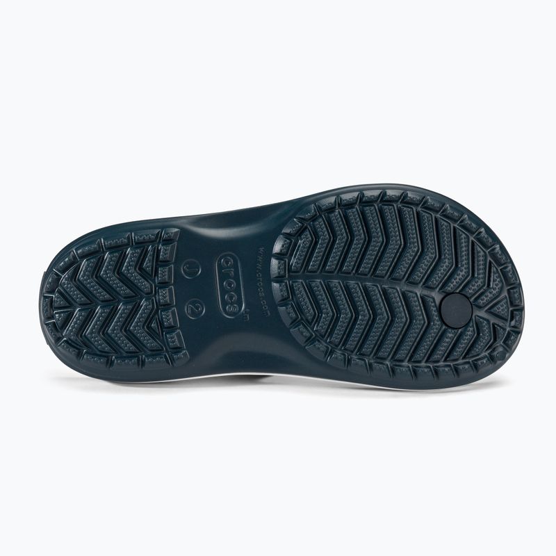 В'єтнамки дитячі Crocs Crocband Flip navy 4