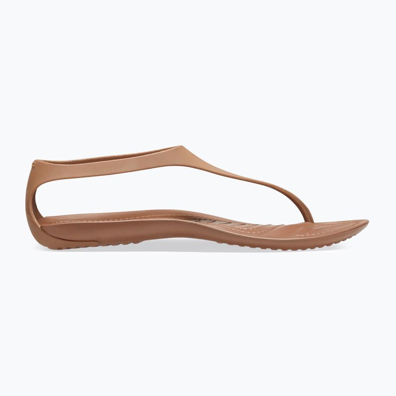 В'єтнамки жіночі Crocs Sexi Flip bronze 2