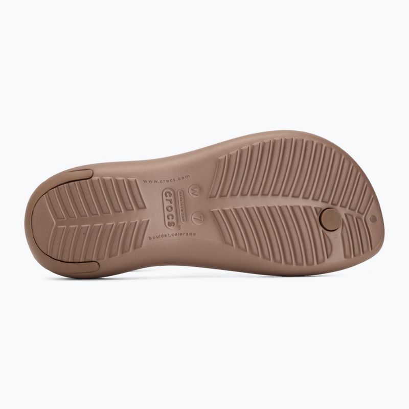 В'єтнамки жіночі Crocs Sexi Flip bronze 4