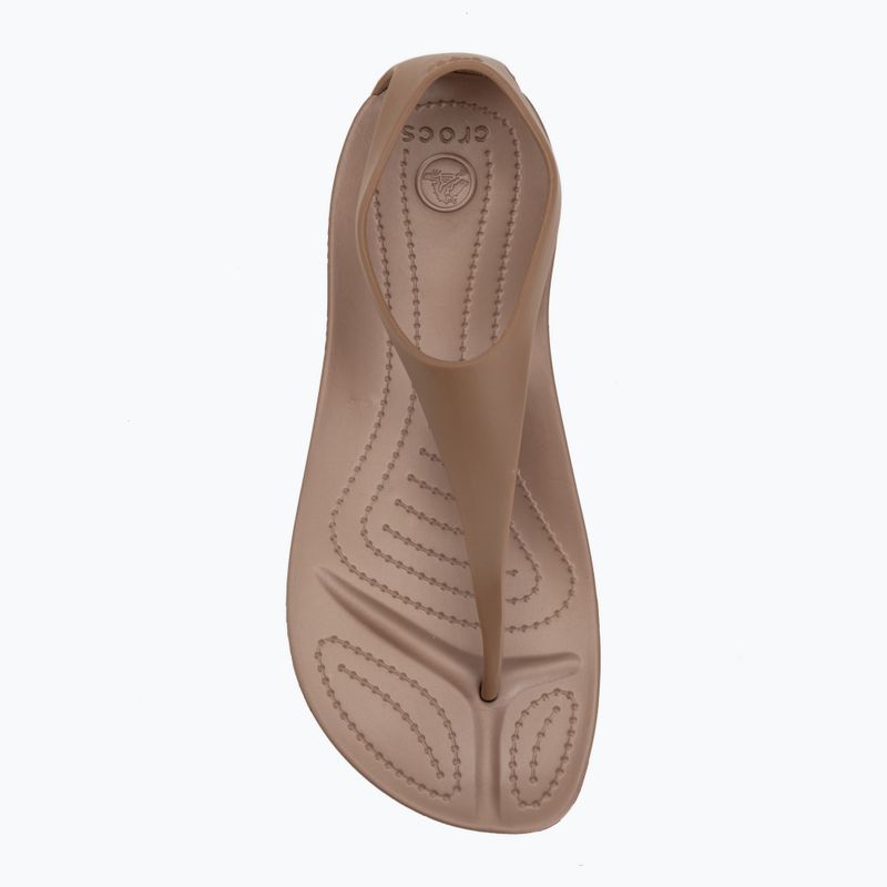 В'єтнамки жіночі Crocs Sexi Flip bronze 5