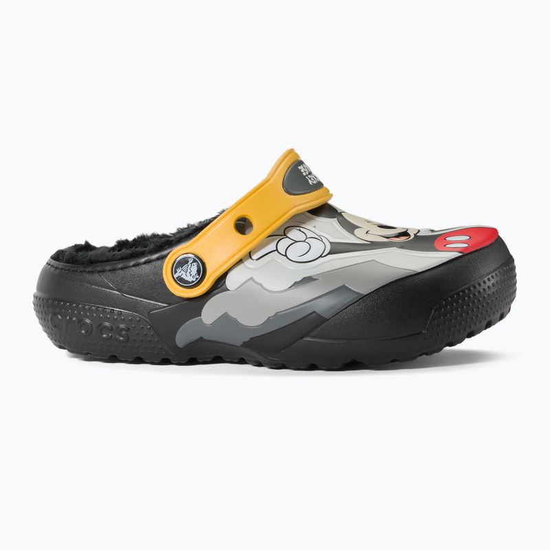 Шльопанці дитячі Crocs Fun Lab Lined Disney Mickey Mouse Clog black 3
