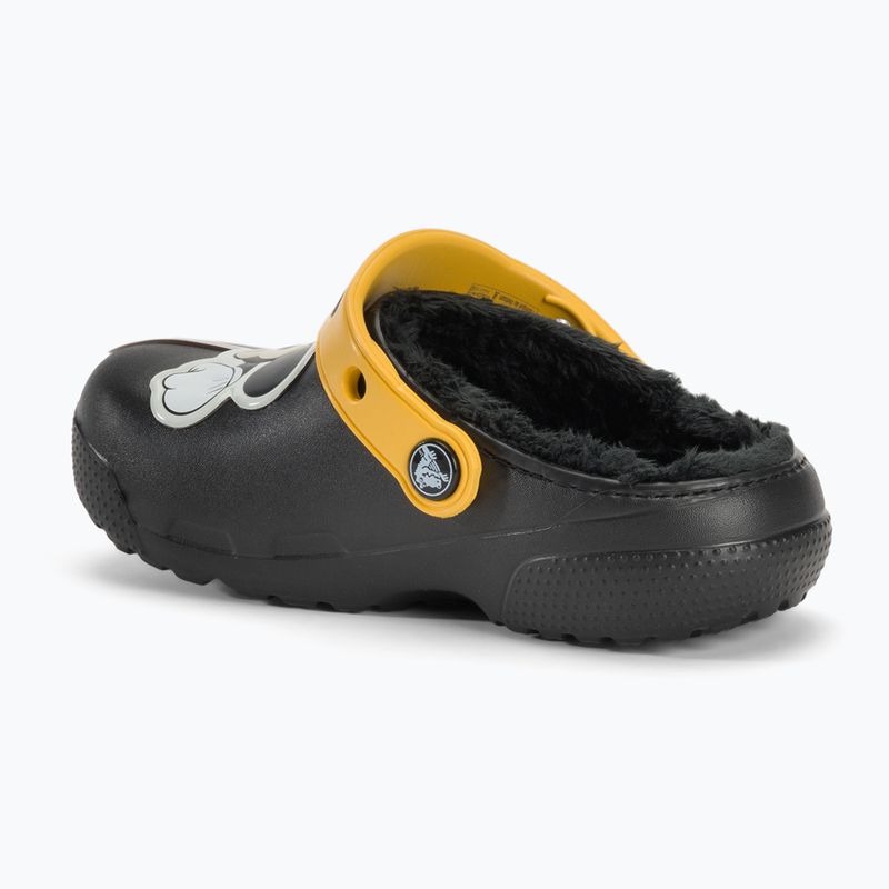 Шльопанці дитячі Crocs Fun Lab Lined Disney Mickey Mouse Clog black 4